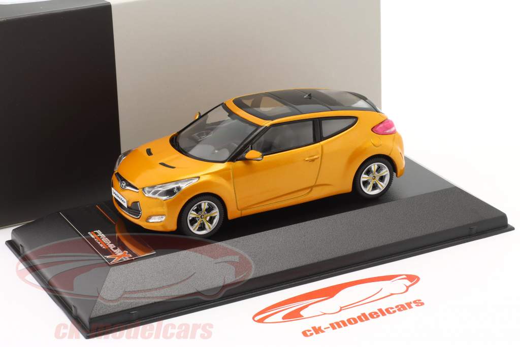 Hyundai Veloster Année de construction 2012 orange 1:43 Premium X