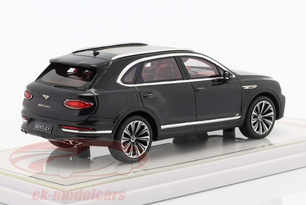 Bentley Bentayga V8 ônix preto 1:43 TrueScale