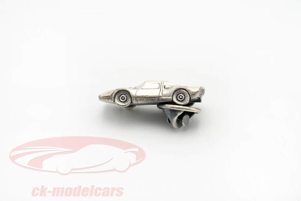 Pin Porsche 904 GTS silver