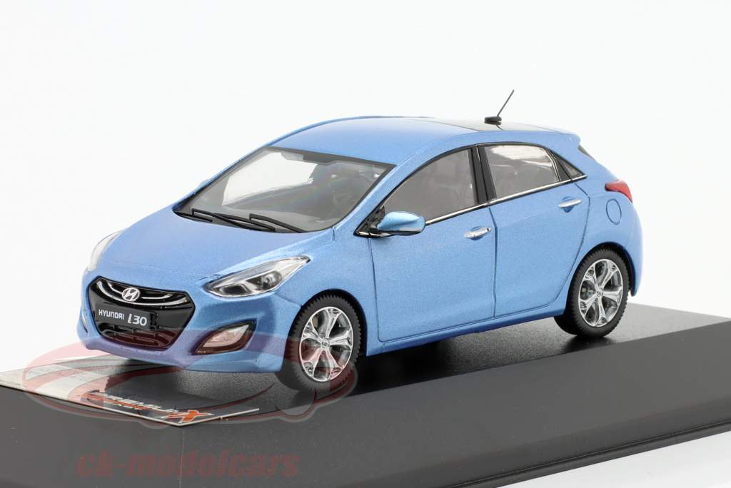 ヒュンダイ I30 5ドア 年 2012 ブルー 1:43 Premium X