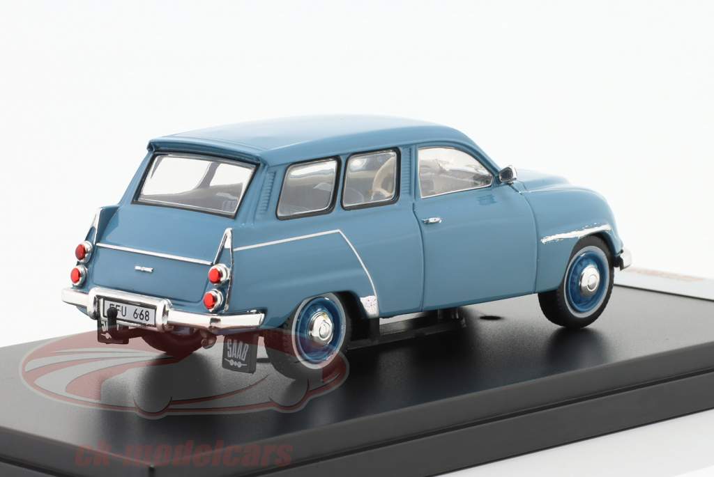 Saab 95 año de construcción 1961 azul 1:43 PremiumX