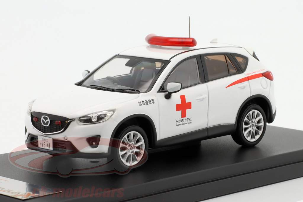 Mazda CX-5 RHD japansk rød Cross samfund 1:43 PremiumX