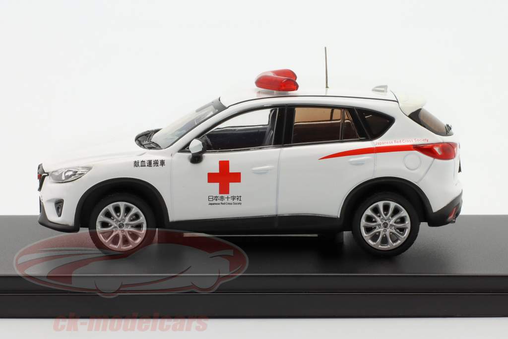 Mazda CX-5 RHD japansk rød Cross samfund 1:43 PremiumX