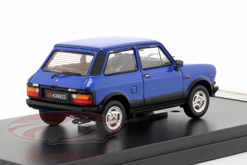 Autobianchi A112 jaar 1980 blauw 1:43 Premium X