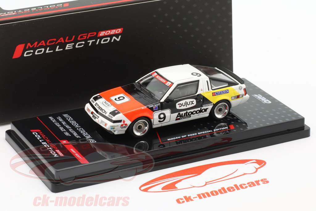 Mitsubishi Starion #9 Macau Guia Race 1987 G. Scott 1:64 Inno Models