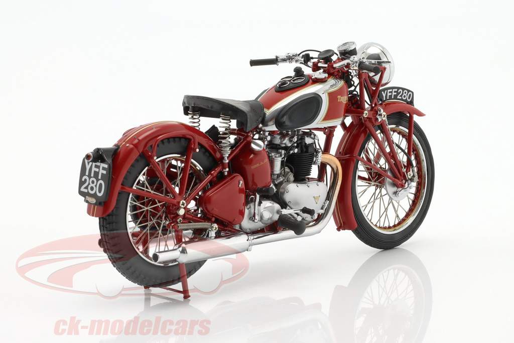 Triumph Speed Twin Baujahr 1939 rot 1:12 Minichamps