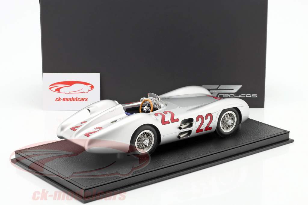 Hans Herrmann Mercedes-Benz W196 #22 Francés GP fórmula 1 1954 1:18 GP Replicas