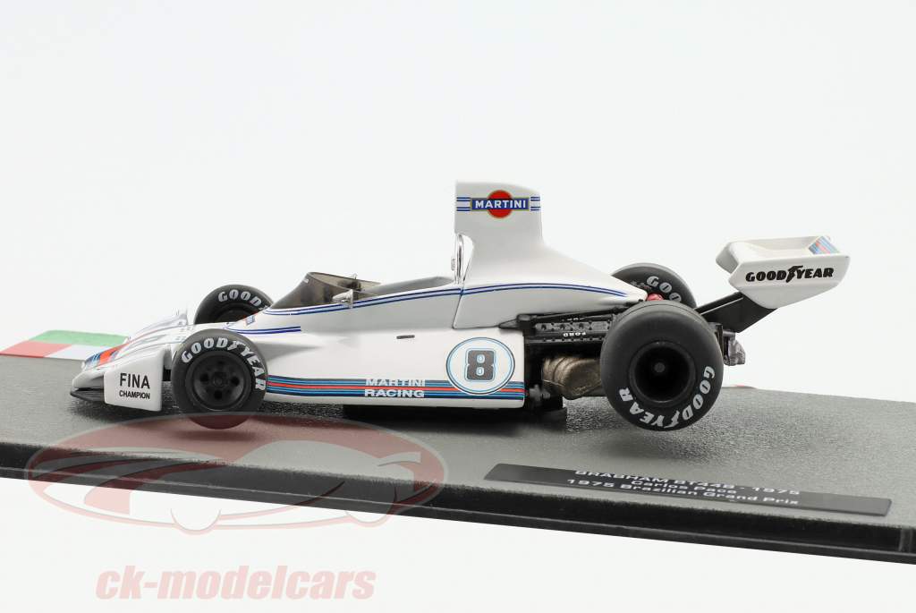 Carlos Pace Brabham BT44B #8 Sieger Brasilien GP Formel 1 1975 1:43 Altaya
