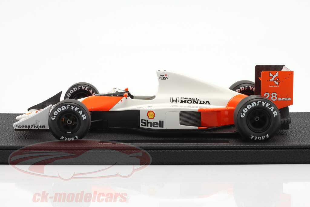 Gerhard Berger McLaren MP4/5B #28 formel 1 1990 1:18 GP Replicas
