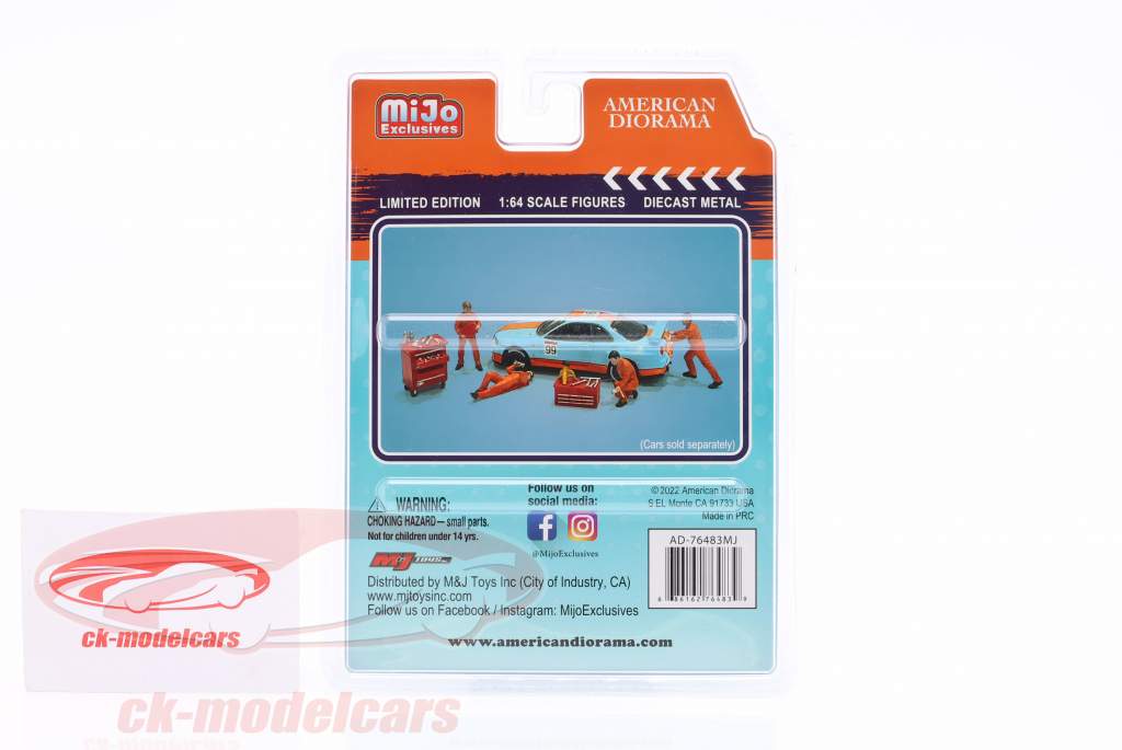 monteur #3 figuur set 1:64 American Diorama