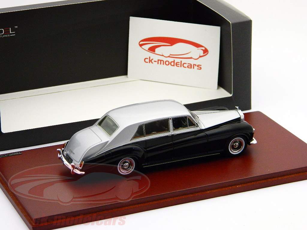 Rolls-Royce Phantom VI James Young 1970 nero - argento 1:43 TrueScale