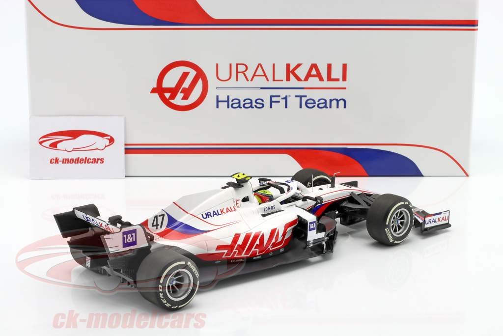 Mick Schumacher Haas VF-21 #47 Bahrain GP formula 1 2021 1:18 Minichamps