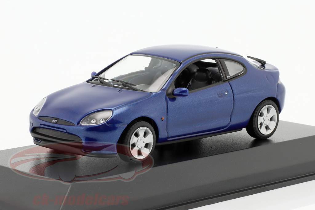 Ford Puma Año de construcción 1996 azul metálico 1:43 Minichamps