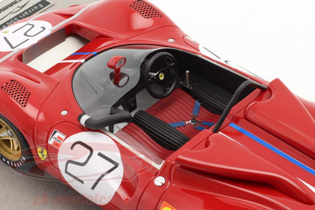 Ferrari 350 P4 #27 Can-Am Laguna Seca 1967 Williams 1:18 Tecnomodel