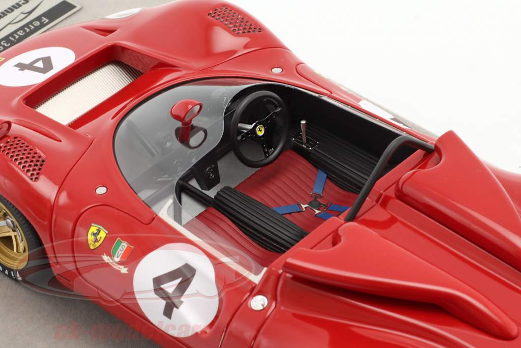 Ferrari 350 P4 #4 Tasman Surfers Paradise 1968 C. Amon 1:18 Tecnomodel