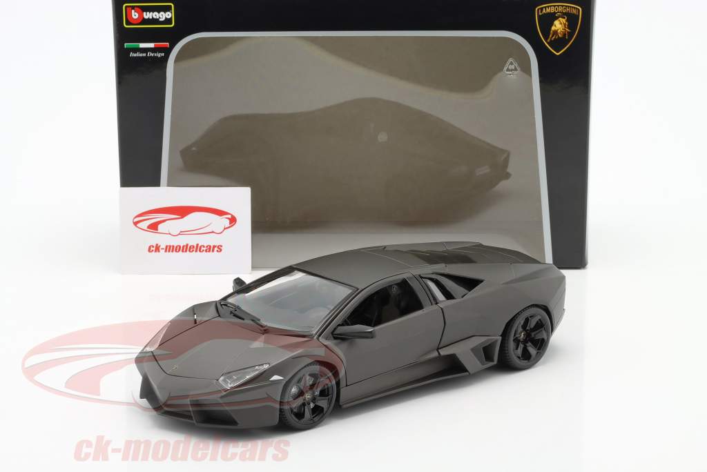 Lamborghini Reventon year 2008 grey 1:18 Bburago