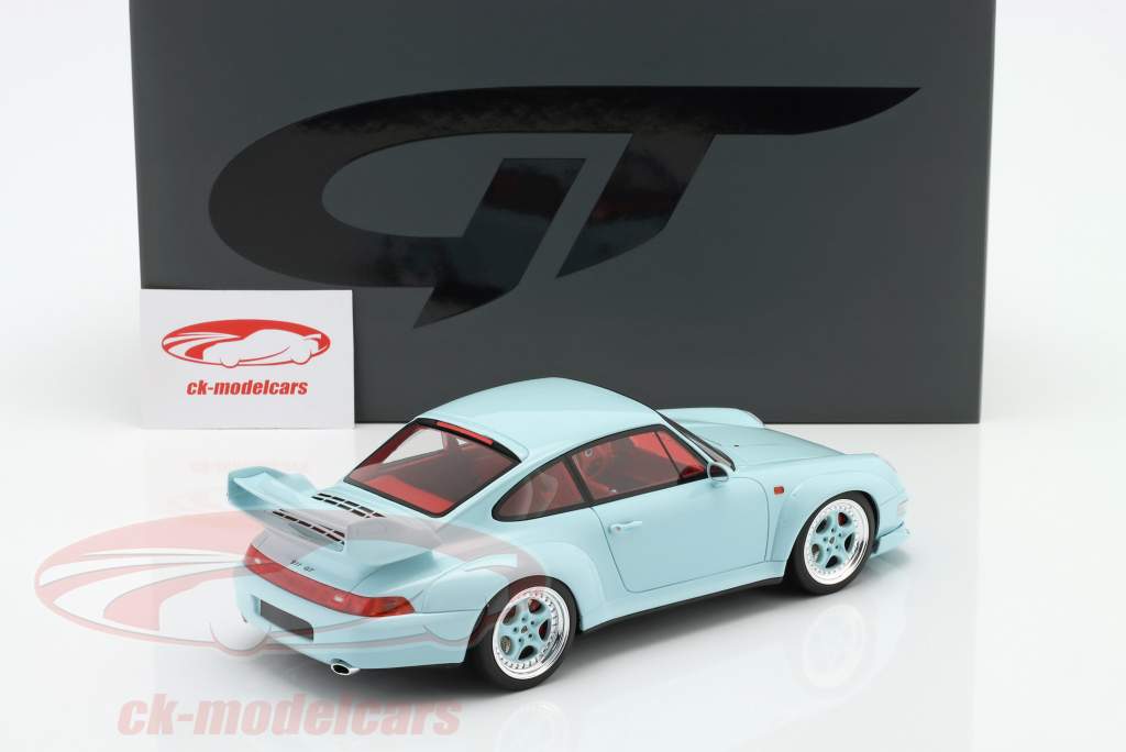 Porsche 911 (993) GT Coppa Florio Coupe 1996 hellblau 1:18 GT-Spirit
