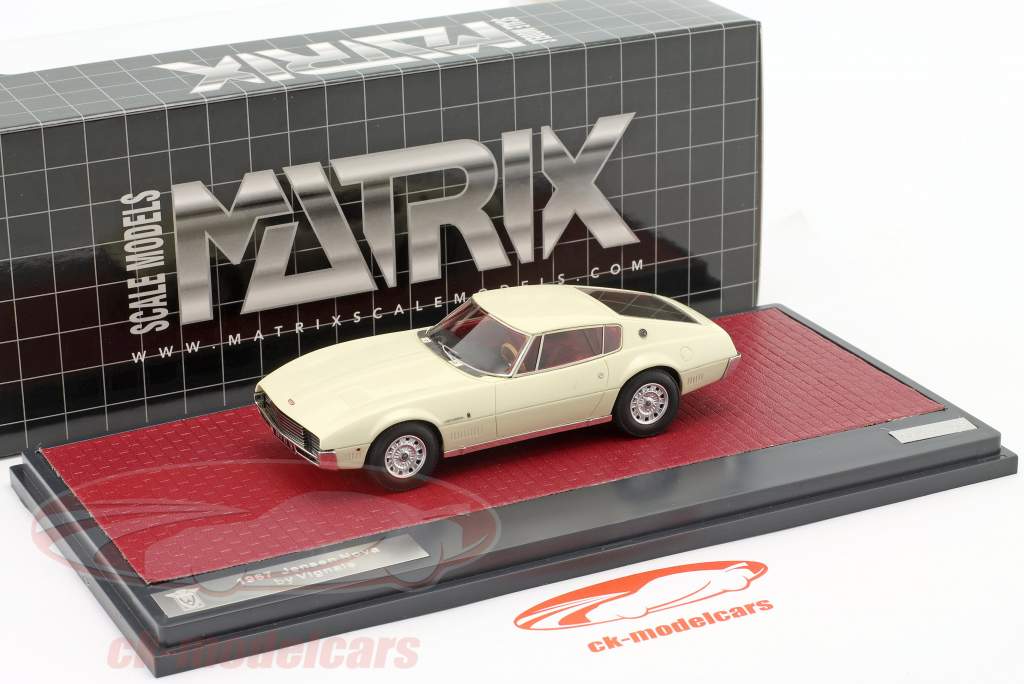 Jensen Nova by Vignale 建設年 1967 白 1:43 Matrix