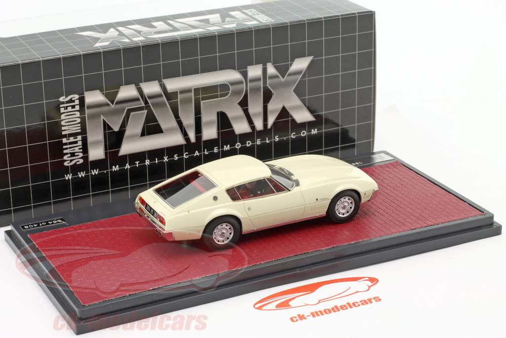Jensen Nova by Vignale year 1967 white 1:43 Matrix