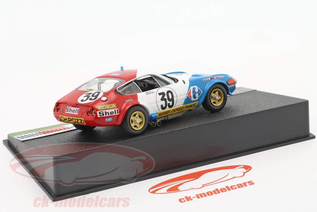 Ferrari 365 GTB/4 #39 Winner GT class 24h LeMans 1972 1:43 Altaya