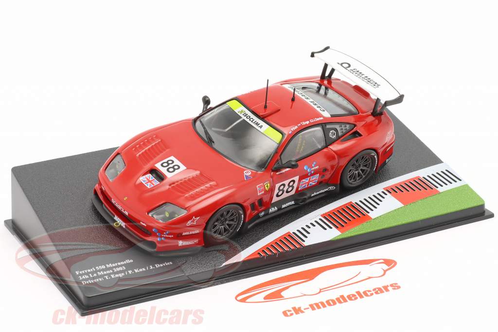 1/43 ebbro Red Line Ferrari 550 GTI マラネロ Ebbro 1/43 Red Line Ferrari 550 Gti Maranello Minicar | eBay