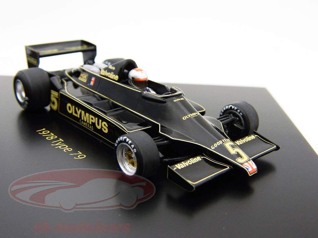チームロータスJPS 3両セットタイプ77、タイプ78タイプ79フォーミュラ1 1976年から1978年1時43 TRSC