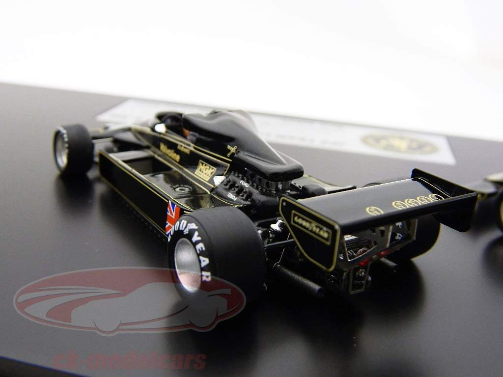 チームロータスJPS 3両セットタイプ77、タイプ78タイプ79フォーミュラ1 1976年から1978年1時43 TRSC