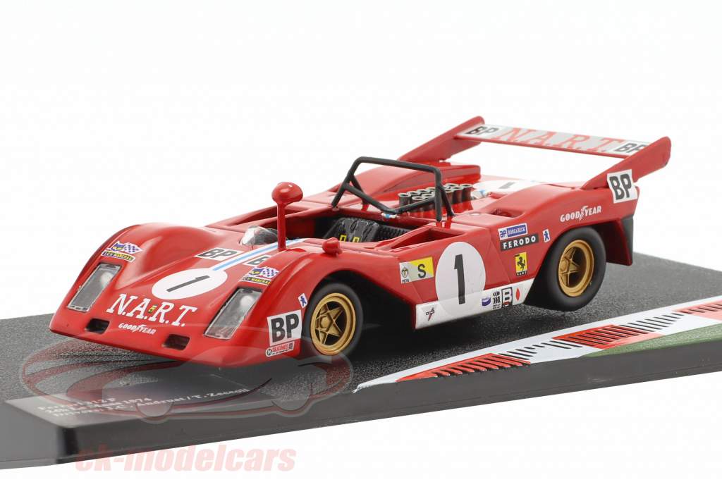 Ferrari 312 P #1 24h LeMans 1974 J.C. Andruet, T. Zeccoli 1:43 Altaya