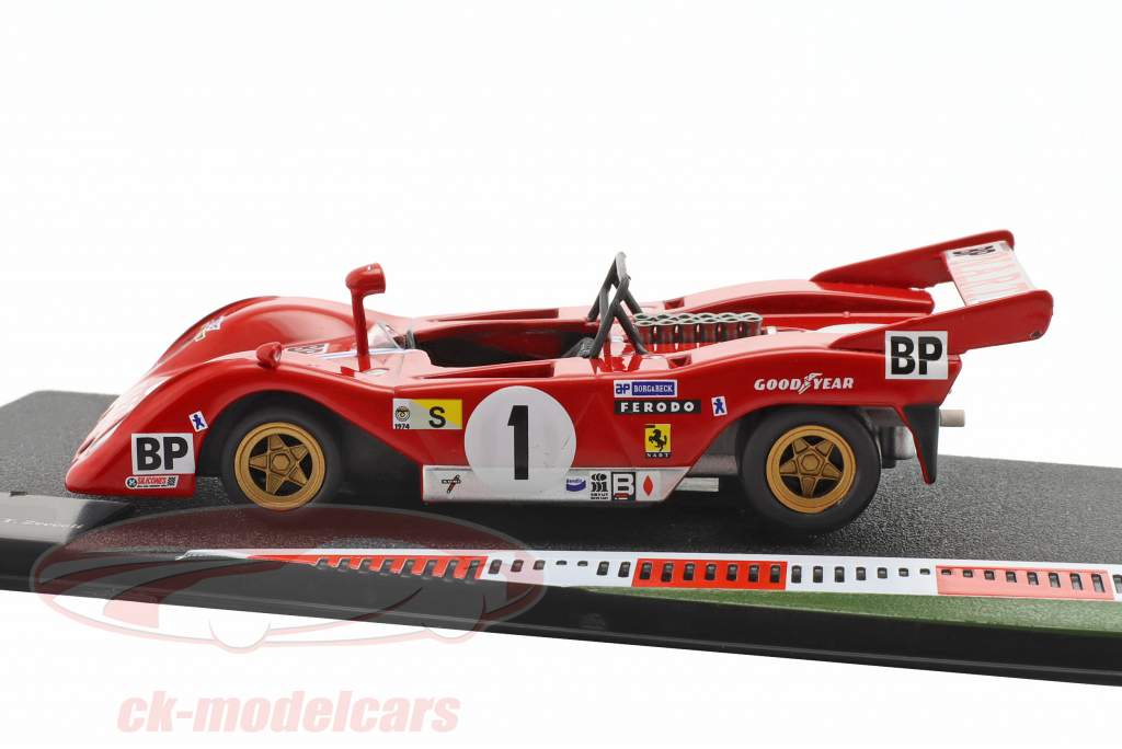Ferrari 312 P #1 24h LeMans 1974 J.C. Andruet, T. Zeccoli 1:43 Altaya