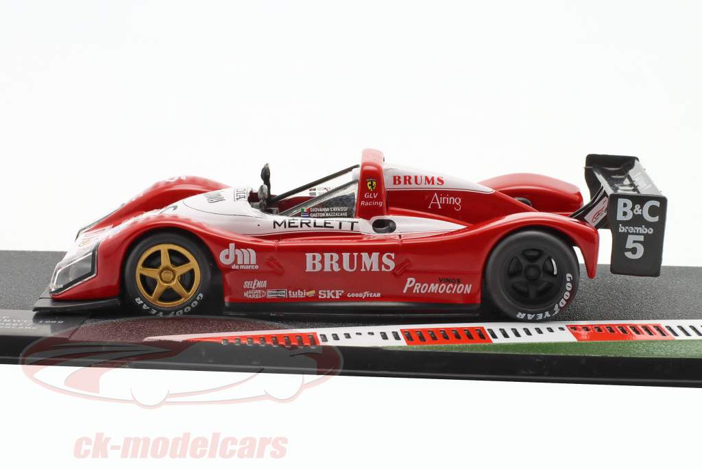 Ferrari F333 SP #5 vinder Magny-Cours SRWC 1999 Lavaggi, Mazzacane 1:43 Altaya