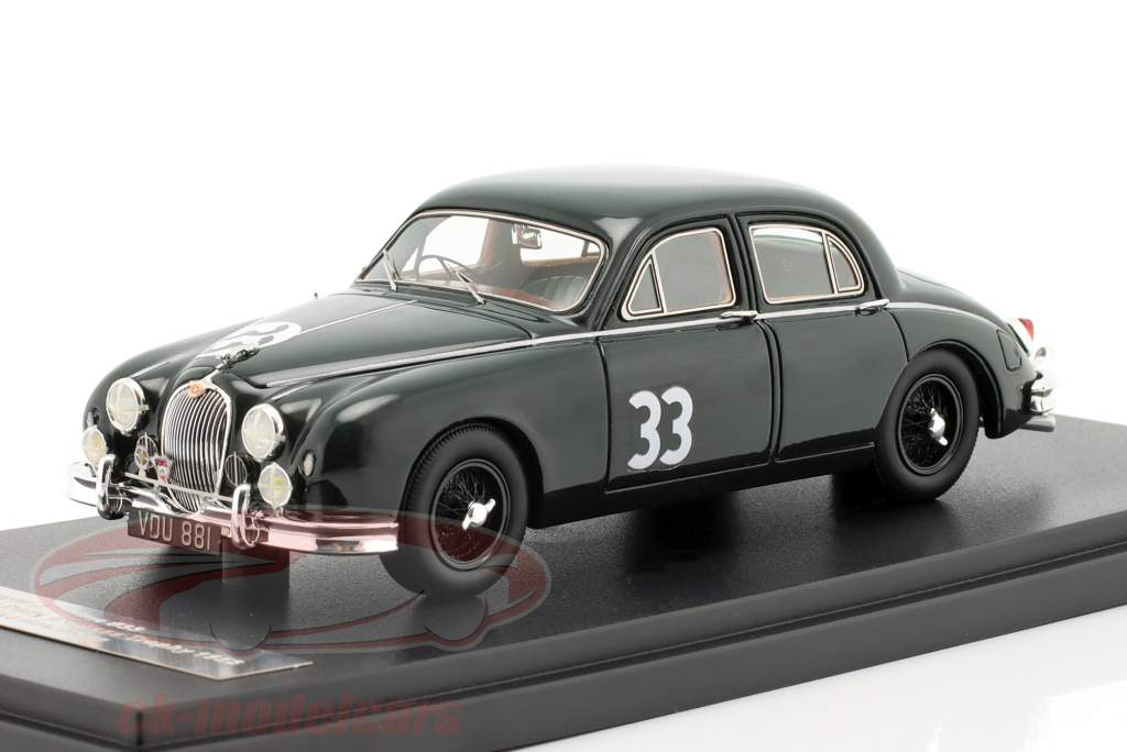 Jaguar 3.4 Litre #33 gagnant Silverstone Daily Express Trophy 1958 M. Hawthorn 1:43 Matrix