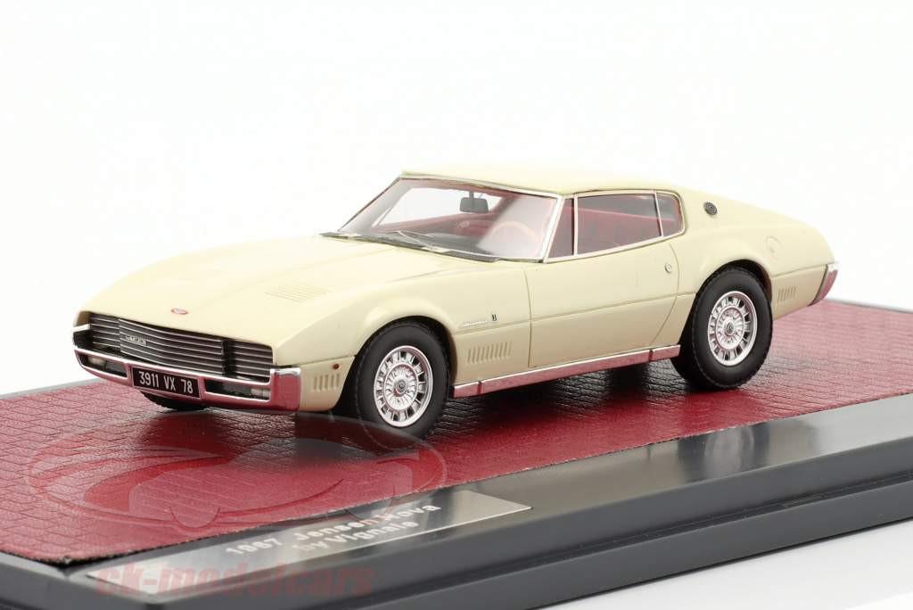 Jensen Nova by Vignale Año de construcción 1967 Blanco 1:43 Matrix
