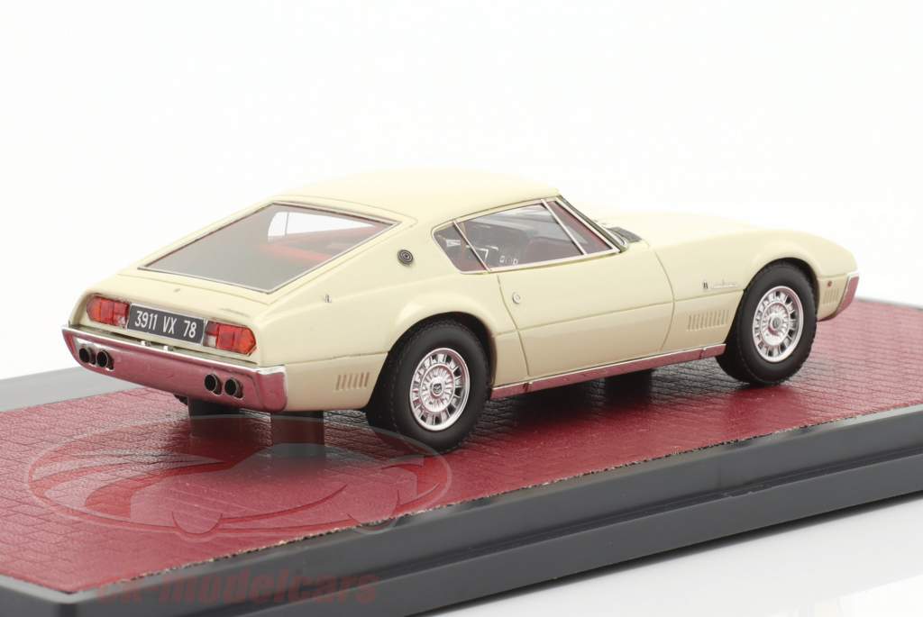 Jensen Nova by Vignale 建設年 1967 白 1:43 Matrix