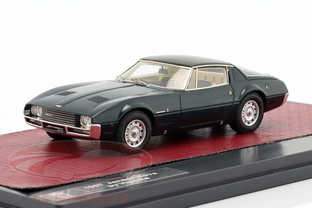 Jensen Nova by Vignale Год постройки 1967 темно-зеленый металлический 1:43 Matrix