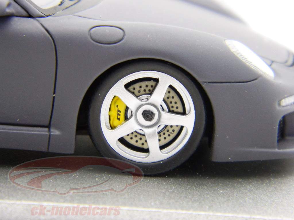 保时捷RUF CTR 3年。2008年亚光灰色/哑光灰色1:43星火