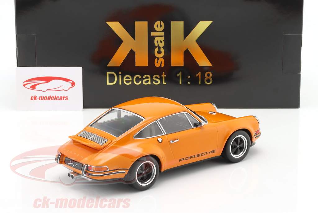 Singer Coupe Porsche 911 Modification orange 1:18 KK-Scale