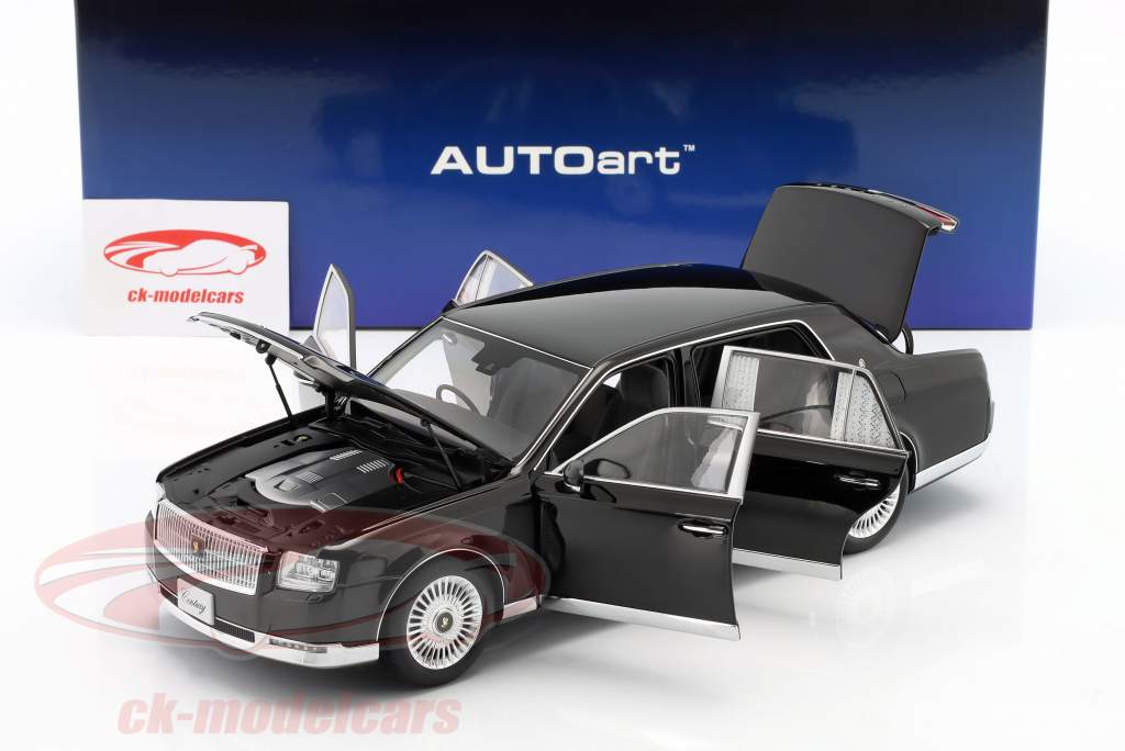 Toyota Century Année de construction 2019 noir 1:18 AUTOart
