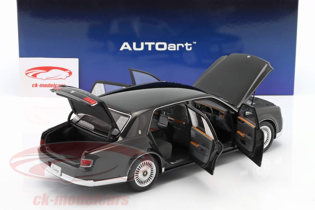 Toyota Century Année de construction 2019 noir 1:18 AUTOart