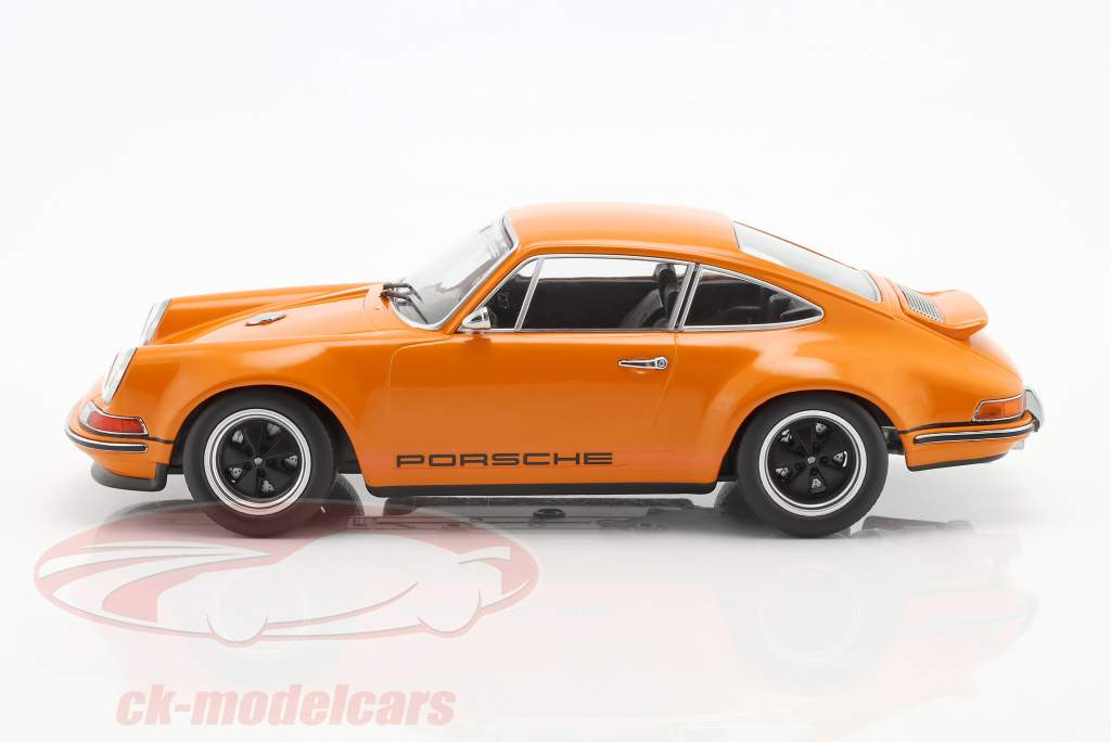 Singer Coupe Porsche 911 Modification orange 1:18 KK-Scale