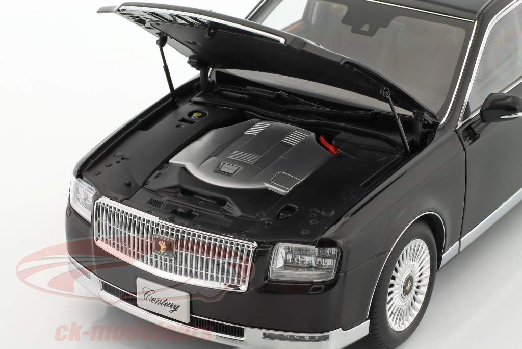 Toyota Century Année de construction 2019 noir 1:18 AUTOart