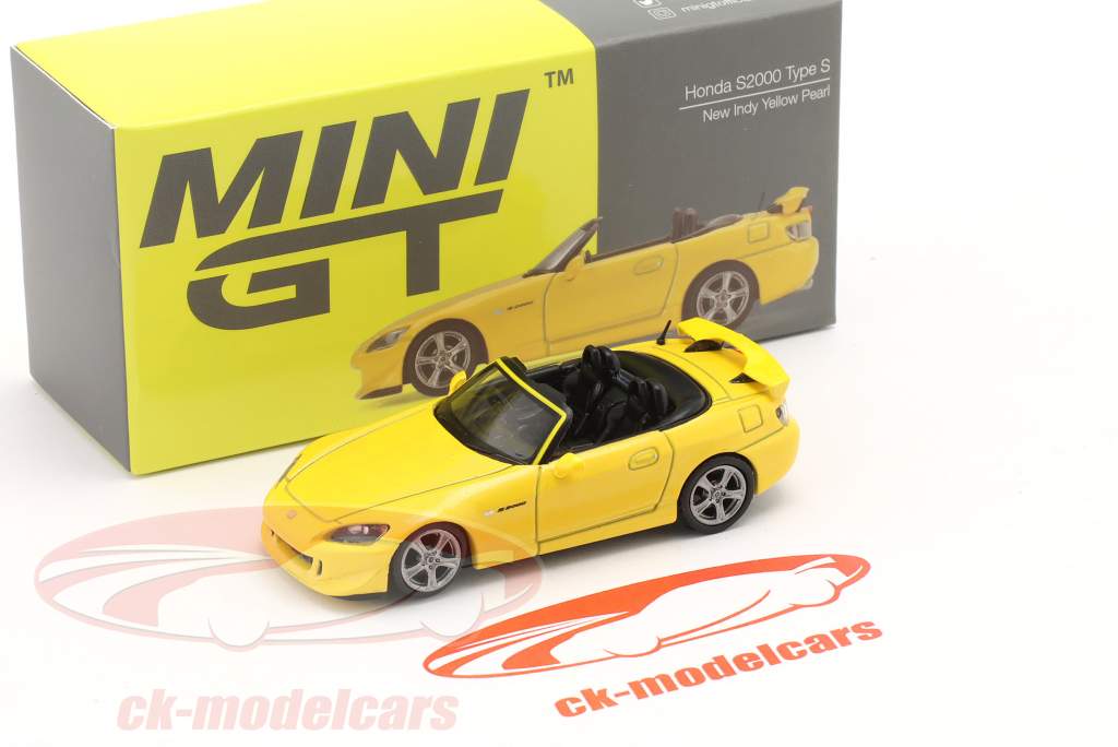 Honda S2000 Type S RHD gelb 1:64 TrueScale 