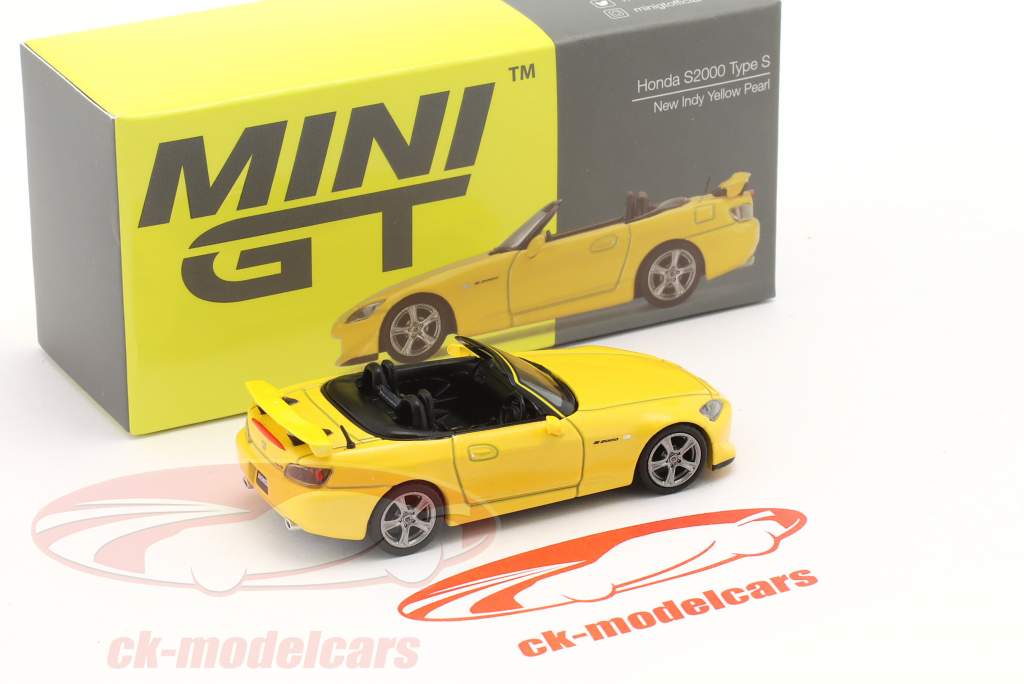 Honda S2000 Type S RHD amarelo 1:64 TrueScale
