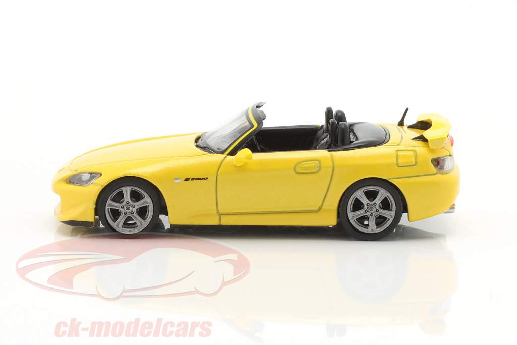 Honda S2000 Type S RHD amarelo 1:64 TrueScale