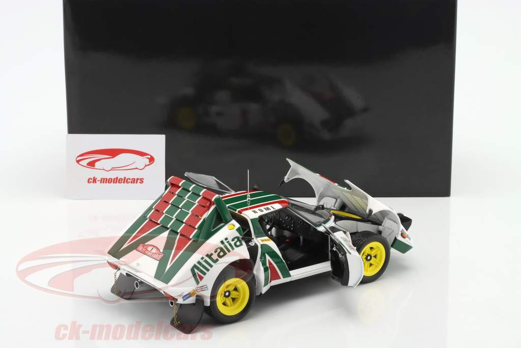 Lancia Stratos HF Night Version #1 Sieger Rallye Monte Carlo 1977 1:18 Kyosho