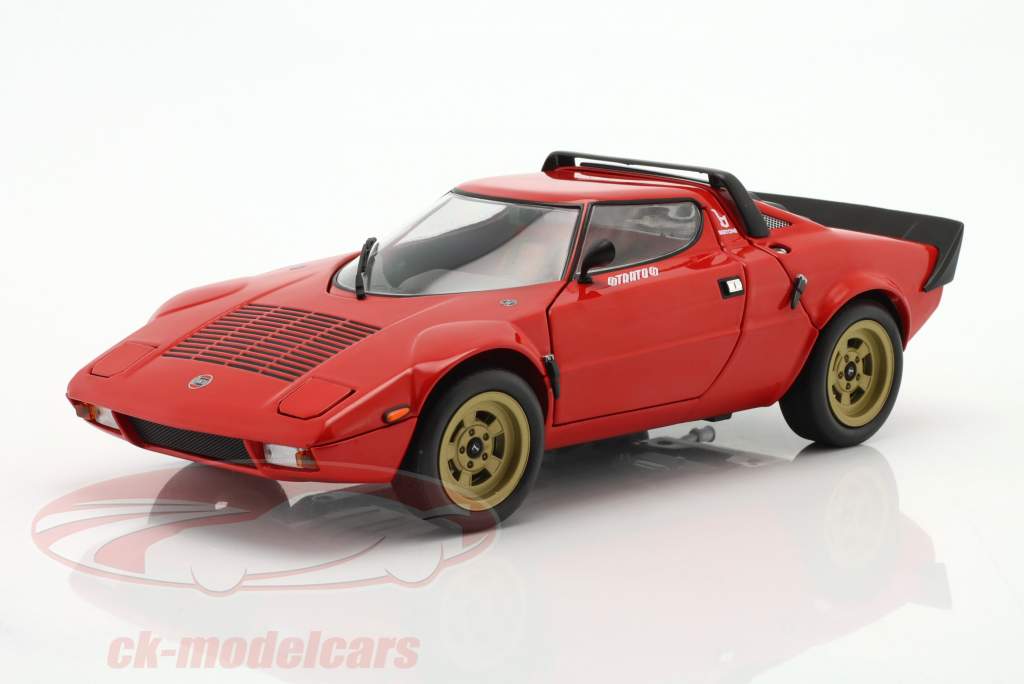 Lancia Stratos HF Bertone year 1973 red 1:18 Kyosho
