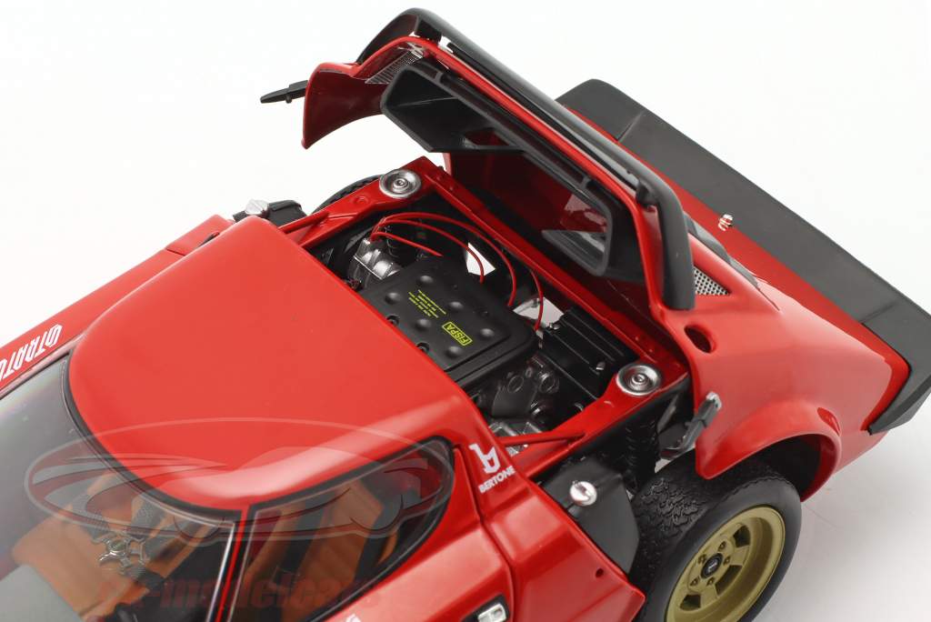 Lancia Stratos HF Bertone year 1973 red 1:18 Kyosho
