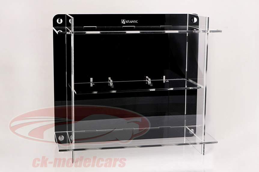 Hochwertige Acryl Vitrine Multicase für 2 Modellautos im Maßstab 1:18 Atlantic