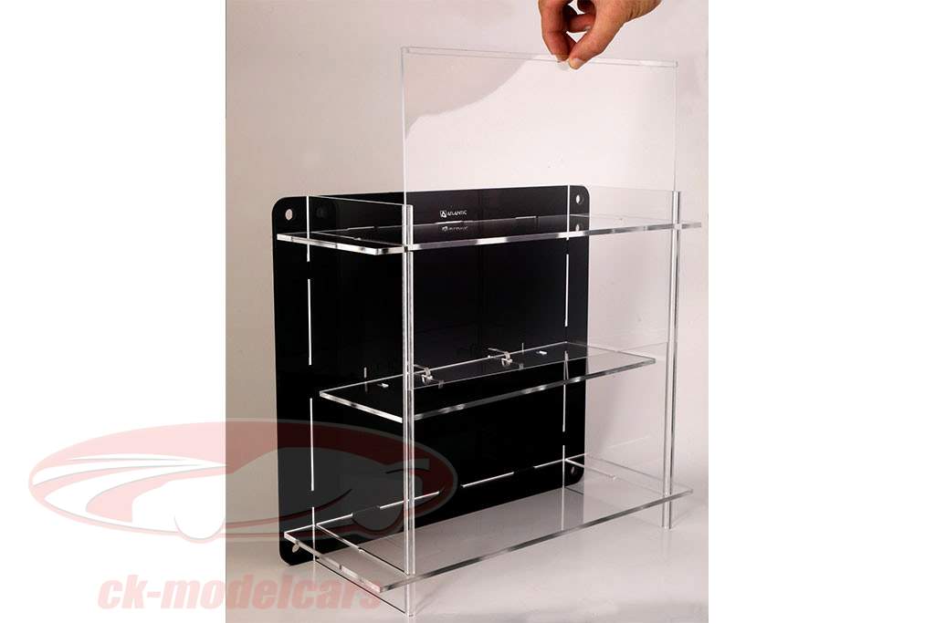 Высокого качества акрил Витрина мультикорпус за 2 модели автомобилей в шкала 1:18 Atlantic