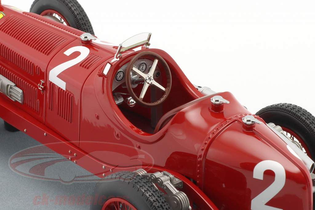 Rudolf Caracciola Alfa Romeo P3 Tipo B #2 vinder tysk GP 1932 1:18 Tecnomodel