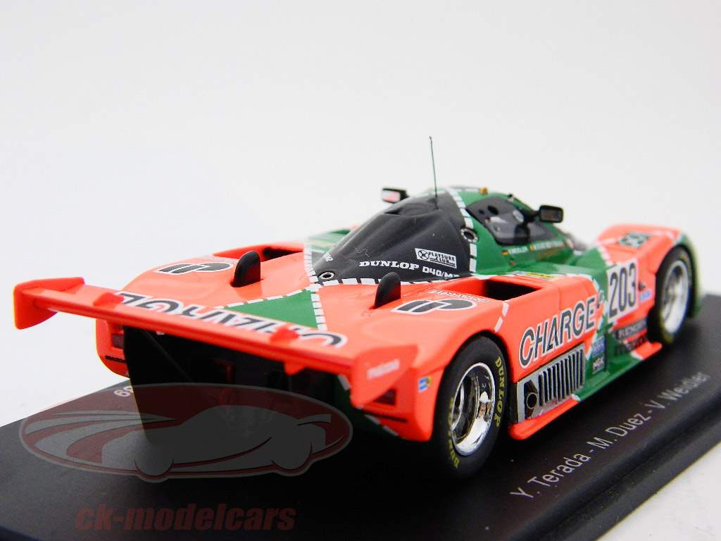 马自达767乙＃203 12日1989年勒芒24小时寺/ Duez的/魏德勒的1:43星火